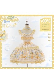 B.Dolly Pineapple Soda JSK(Pre-Order/Full Payment Without Shipping)